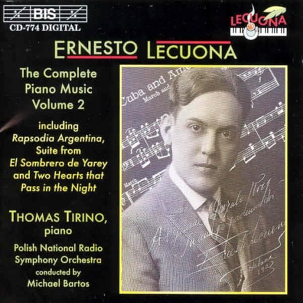 Thomas Tirino, Polish National Radio Symphony, Michael Bartos - Lecuona: Complete Piano Music Vol 2 (CD)