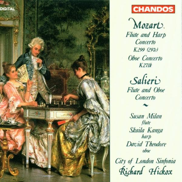 David Theodore, Skaila Kanga, City Of London Sinfonia - Mozart: Flute & Harp Concerto · Oboe Concerto | Salieri: Flute & Oboe Concerto (CD)