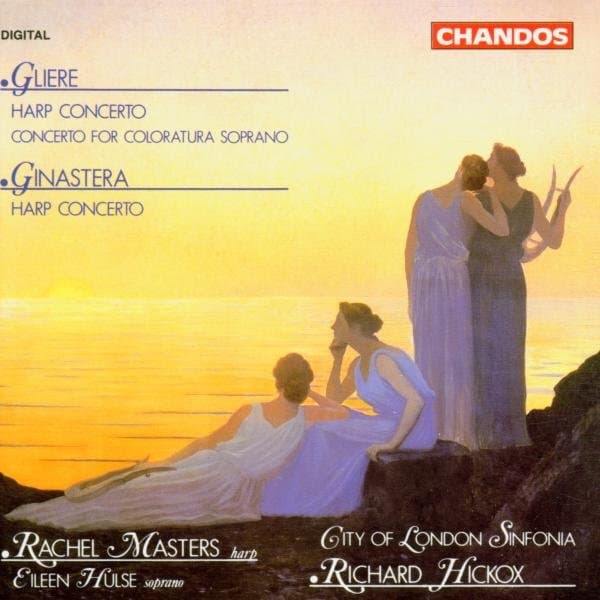 Eileen Hulse, Rachel Masters, City Of London Sinfonia - Gliere & Ginastera: Harp Works (CD)