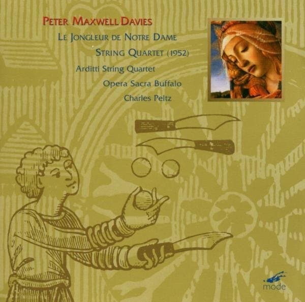 Arditti Quartet, Opera Sacra, Charles Peltz - Le Jongleur De Notre Dame/String Qu (CD)