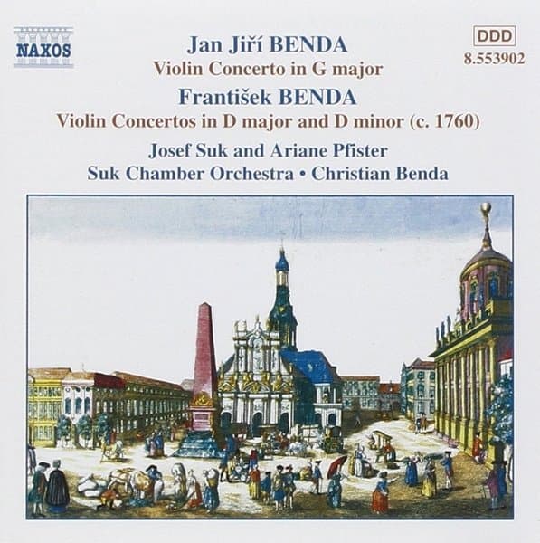 Josef Suk - Benda: Violin Concertos Volume 1 (CD)
