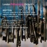 Vladimir Jurowski, Sally Matthews, Pieter Schoeman, Alexander Zemtsov, London Philharmonic Orchestra - Britten: Double Concerto For Violin & Viola | Variations On A Theme Of Frank Bridge | Les Illuminations (CD)