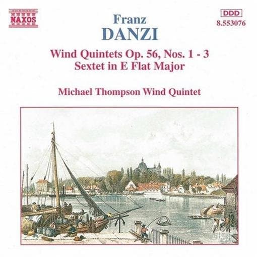 Michael Thompson Wind Quintet - Danzi: Wind Quintets 1: Op. 56 4-6 (CD)