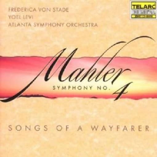 Frederica Von Stade, Atlanta Symphony Orchestra, Yoel Levi - Mahler: Symphony No. 4 / Songs Of A Wayfare (CD)