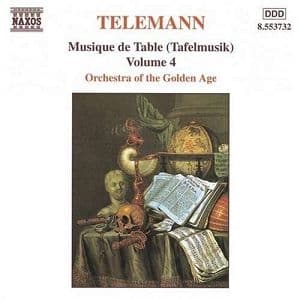 Orchestra Of The Golden Age - Telemann: Tafelmusik Volume 4 (CD)