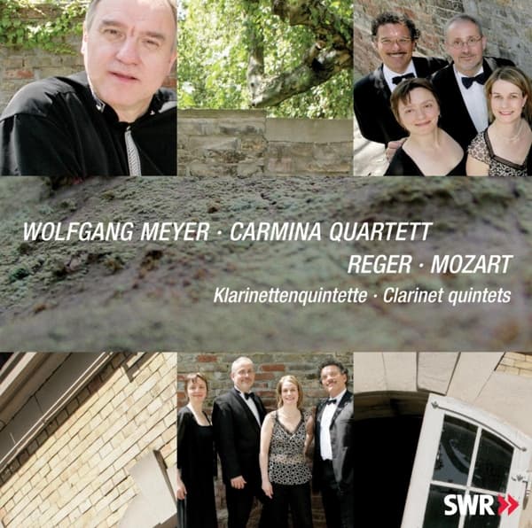 Wolfgang Meyer & Carmina Quartett - Wolfgang Amadues Mozart & Max Reger: Clarinet Quintets (CD)