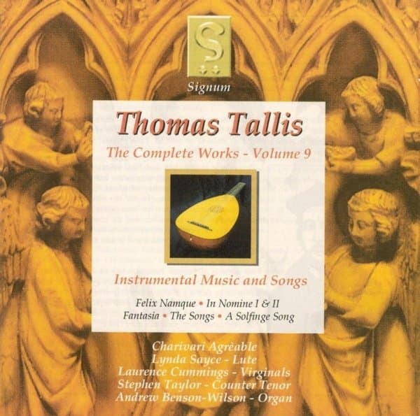 Andrew Benson-Williams & Laurens Cummings - Tallis: The Complete Works - Volume 9 (2 CD)