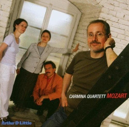 Carmina Quartett - Mozart: String Quartets K387, K42 (CD)