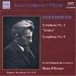 Berlin Philharmonic Orchestra, Hans Pfitzner - Beethoven: Symphonies Nos. 3 & 8 (CD) (Remastered)
