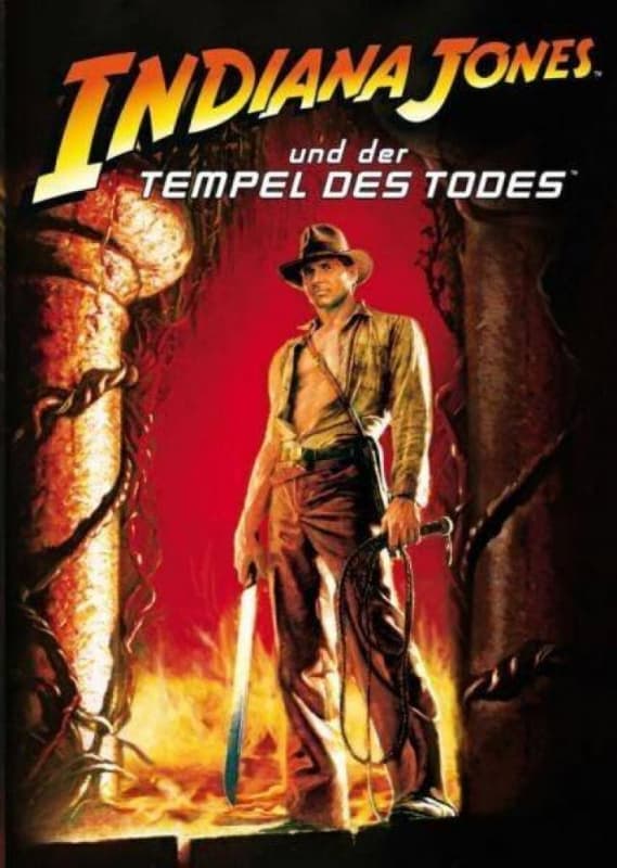 Kate Capshaw,harrison Ford,amrish Puri - Indiana Jones 2 Tempel Des Todes