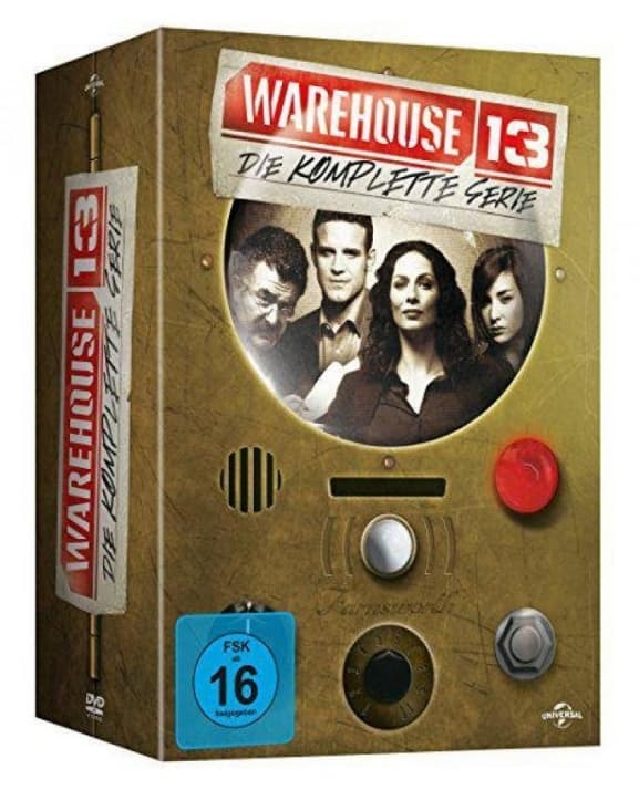 Eddie Mcclintock,joanne Kelly,saul Rubinek - Warehouse 13-die Komplette Serie