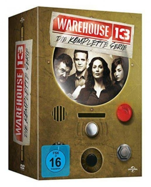 Eddie Mcclintock,joanne Kelly,saul Rubinek - Warehouse 13-die Komplette Serie