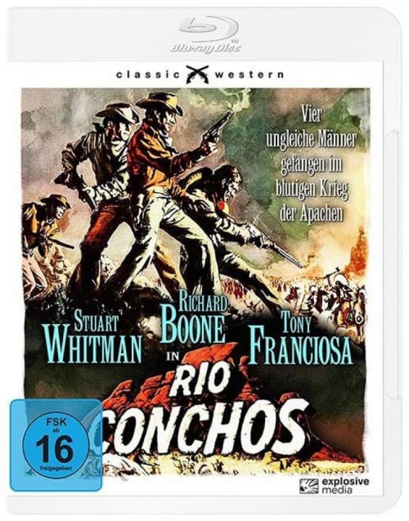 Douglas,gordon - Rio Conchos (blu-ray)