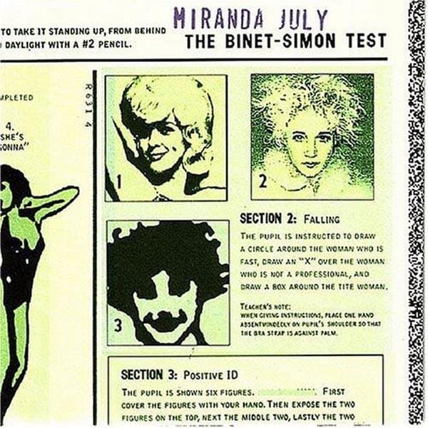 Miranda July - The Binet Simon Test (CD)
