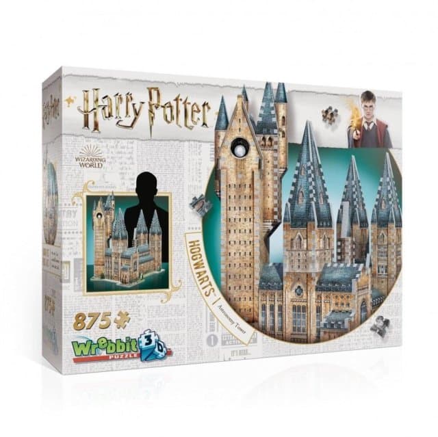 Wrebbit 3D Puzzle - Harry Potter Hogwarts Astronomy Tower (875 Stukjes)