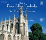 Choir Of King's College Cambridge - St. Matthew Passion (4 CD)