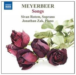 Sivan Rotem & Jonathan Zak - Meyerbeer: Songs (CD)