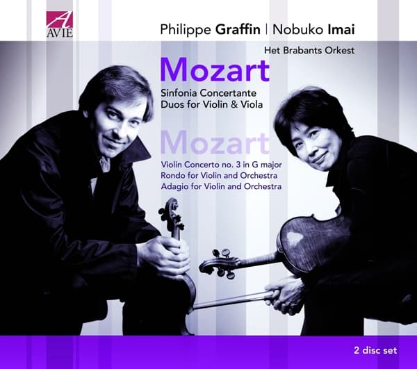 Philippe Graffin, Nobuko Imai, Het Brabants Orkest - Mozart (2 CD)