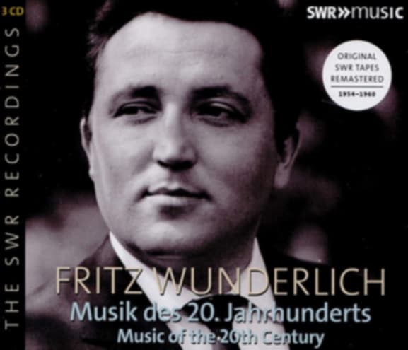 Fritz Wunderlich - Music Of The 20th Century (3 CD)