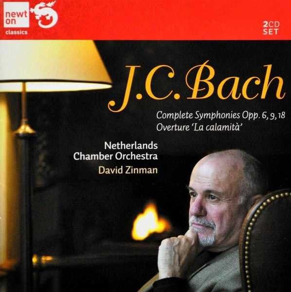 Netherlands Chamber Orchestra - J.C. Bach: Symphonies Opp. 6, 9, 1 (2 CD)
