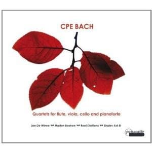 Jan De Winne, Marten Boeken, Roel Dieltiens, Shalev Ad-El - C.P.E. Bach: Quartets For Flute, Viola, Cello And Pianoforte (CD)