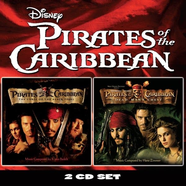 Klaus Badelt, Hans Zimmer - Pirates Of The Caribbean: The Curse Of The Black Pearl / Pirates Of The Caribbean 'Dead Man's Chest' (2 CD)