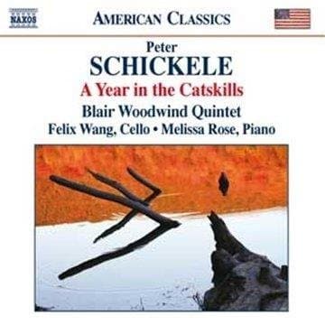 Felix Wang, Melissa Rose, Blair Woodwind Quintet - Schickele: Year In The Catskills (CD)
