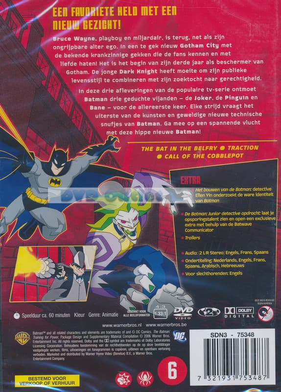 Batman animated-training For power (DVD)