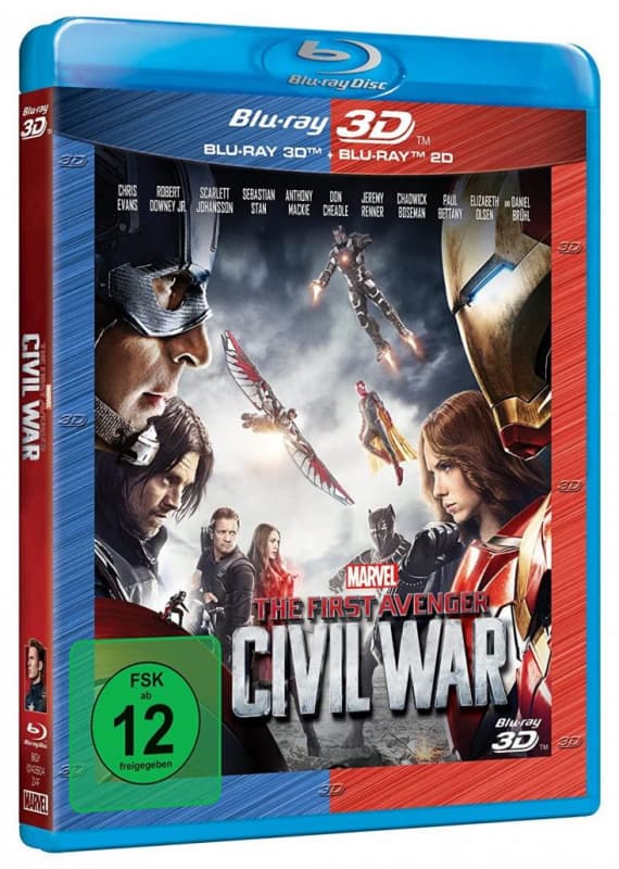 The First Avenger: Civil War (3d & 2d Blu-ray) (Import)