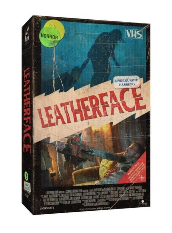 Br Leatherface Uncut - Limited Collectors Edition Im Vhs-design (2discs)