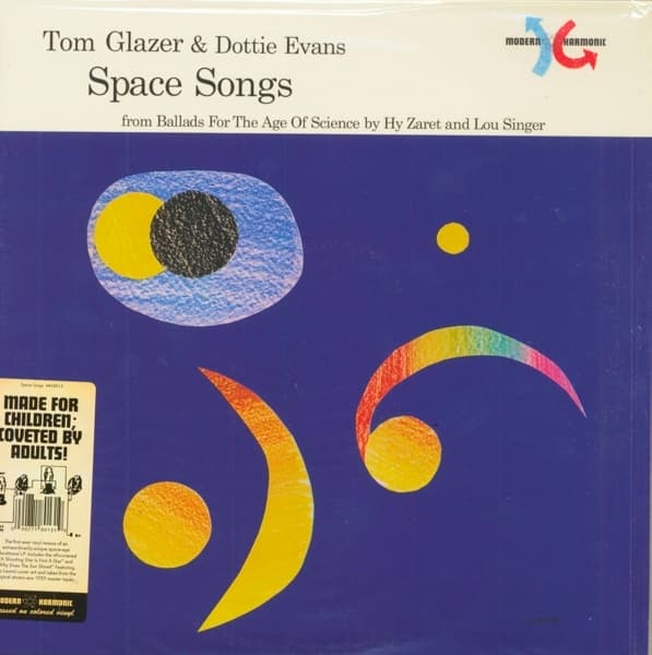 Tom Glazer & Dottie Evans - Space Songs (LP) (Coloured Vinyl)