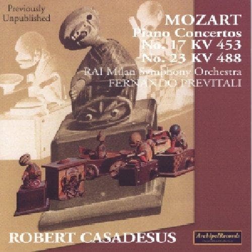 Rai Milan's Robert Casadesus Piano - Mozart: Piano Concerto Nos. 23 & 17