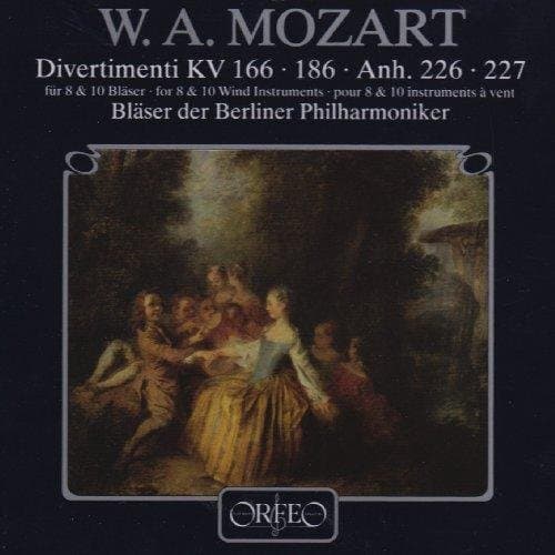 Bläser Der Berliner Philharmoniker - Mozart: Divertimenti Für 8 Und 10 Bläser (CD)