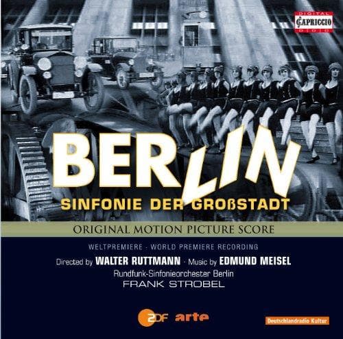 Rundfunk-Sinfonieorchester Berlin, Frank Strobel - Meisel: Berlin - Die Sinfonie Der Großstadt: Original Motion Picture Score (2 CD)