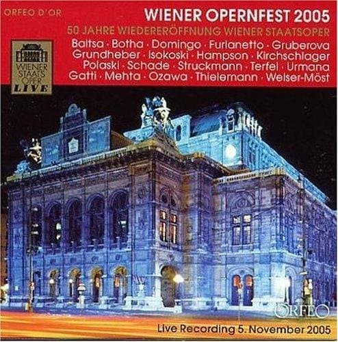 Orchester Der Wiener Staatsoper - Wiener Opernfest 2005 - 50 Jahre Wiedereröffnung Wiener Staatsoper (LIVE) (2 CD)