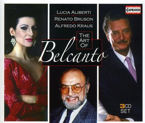Alfredo Kraus, Renato Bruson, Lucia Aliberti, RSO Berlin - The Art Of Belcanto (3 CD)