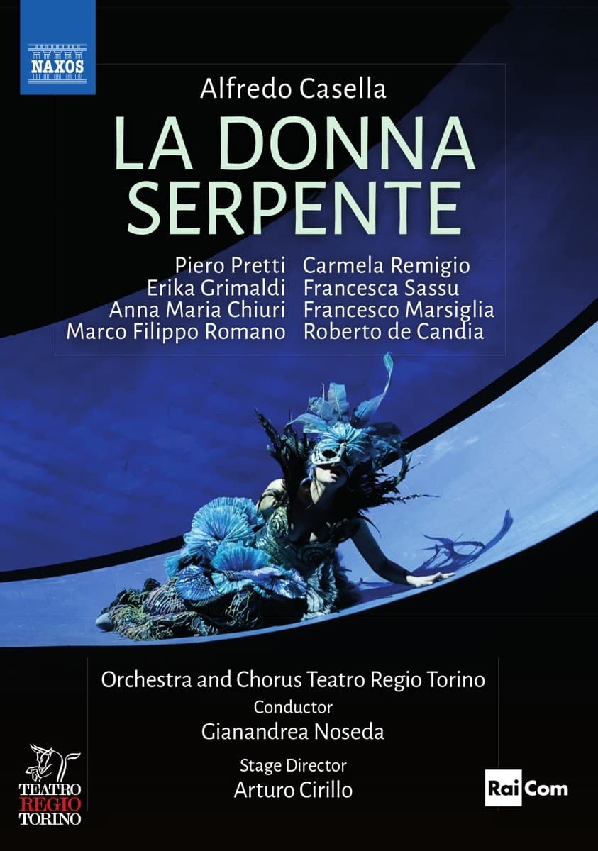 Arturo Cirillo, Orchestra And Chorus Teatro Regio Torino, Gianandrea Noseda - Casella: La Donna Serpente (DVD)