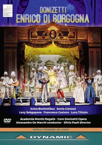 Anna Bonitatibus, Sonia Ganassi, Coro Donizetti - Enrico Di Borgogna (DVD)