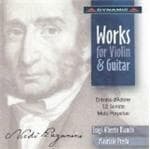 Luigi Albert Bianchi & Maurizio Preda - Paganini: Works For Violin And Guitar (CD)
