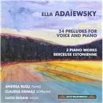 Andrea Rucli, Claudia Grimaz, Lucio Degani - 24 Preludes For Voice And Piano | 3 Piano Works | Berceuse Estonienne (CD)