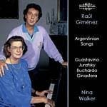 Nina Walker, Raúl Giménez - Argentinian Songs (CD)