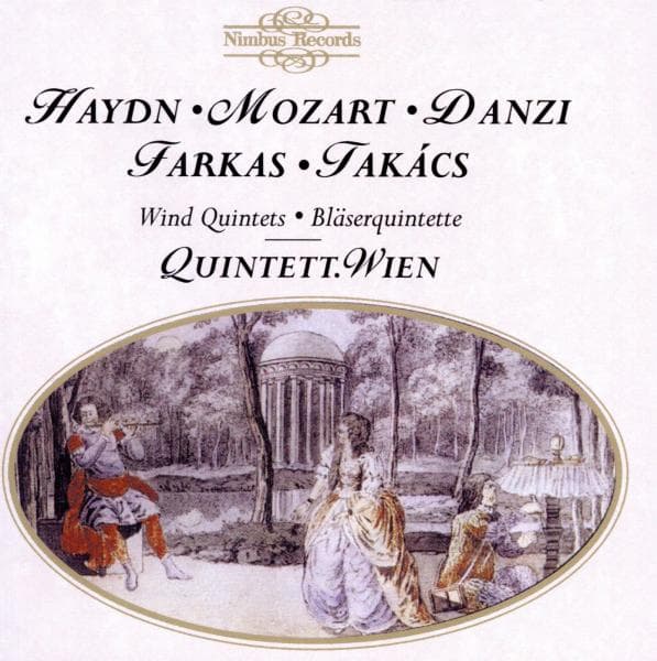 Quintett Wien - Haydn, Mozart, Danzi, Farkas, Takács: Wind Quintets (CD)