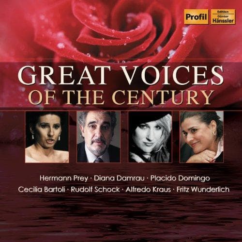 Cecilia Bartoli, Hermann Prey, Rudolf Schock, Plácido Domingo, Fritz Wunderlich - Great Voices Of The Century (2 CD)