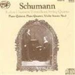 Richard Burnett, Fitzwilliam String Quartet - Schumann: Piano Quintet | Piano Quartet | Violin Sonata No.1 (CD)