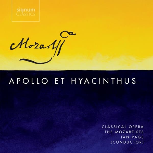 The Mozartists, Ian Page - Apollo Et Hyacinthus (CD)