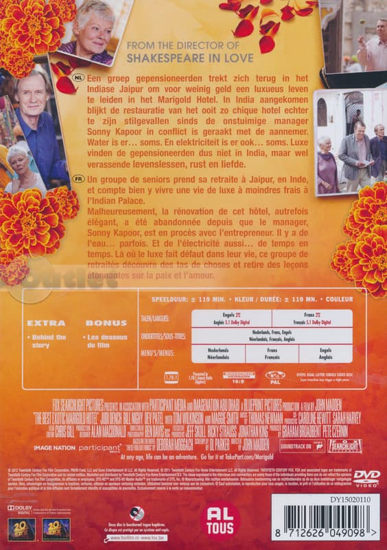 Best Exotic Marigold Hotel (DVD)