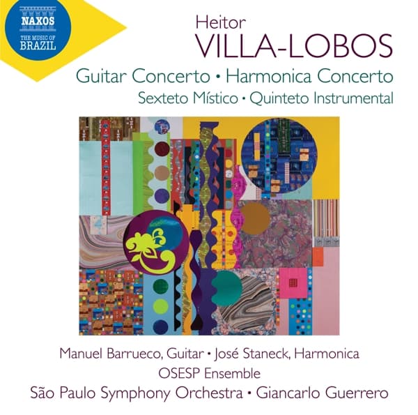 Manuel Barrueco, José Staneck, Orquestra Sinfônica Do Estado De São Paulo, Orquestra Sinfônica Do Estado De São Paulo, Giancarlo Guerrero - Guitar Concerto - Harmonica Concerto (CD)