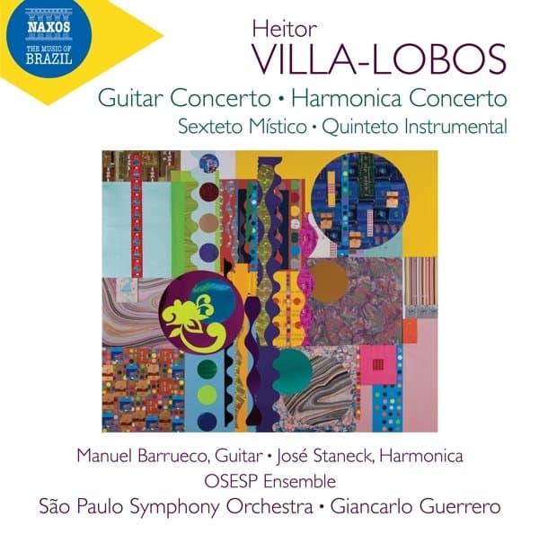 Manuel Barrueco, José Staneck, Orquestra Sinfônica Do Estado De São Paulo, Orquestra Sinfônica Do Estado De São Paulo, Giancarlo Guerrero - Guitar Concerto - Harmonica Concerto (CD)