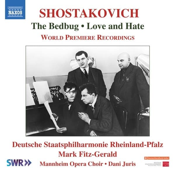 Deutsche Staatsphilharmonie Rheinland-Pfalz, Mark Fitz-Gerald - Shostakoviich: The Bedbug, Love And Hate (CD)