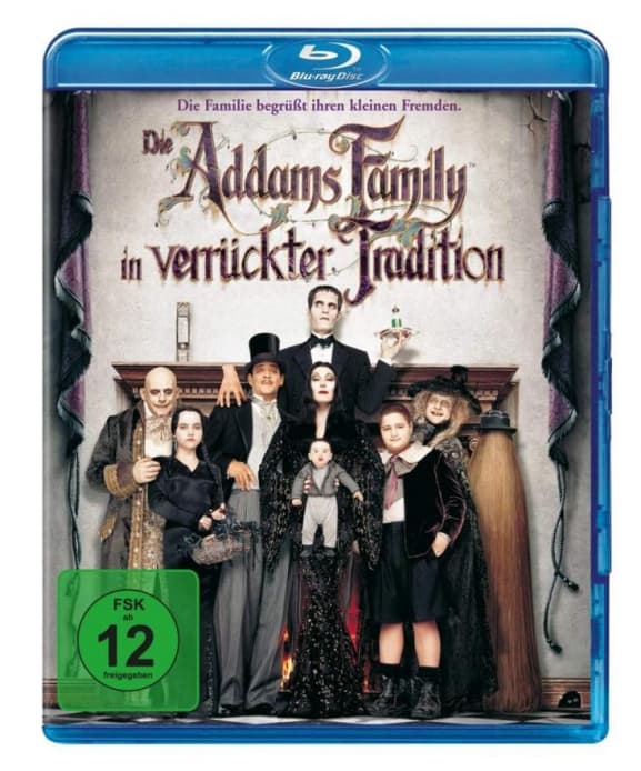 Christina Ricci,christopher Lloyd,anjelica... - Die Addams Family In Verr?ckter Tradition